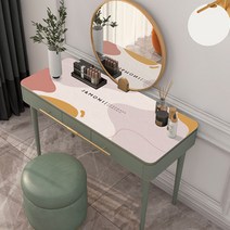 무드 메이크업 테이블 매트, 아이보리, S(40 x 80 cm)