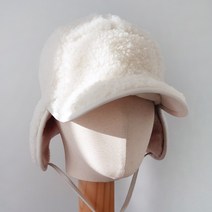 바비수 테디뽀글덤블 귀달이 턱끈캡