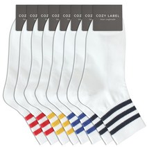 코지라벨 여성용 컬러링글 스포티 양말 믹스 4종 x 2p