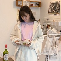 제이스타일 여성용 빅사이즈 온비엘 베이직 코튼 티셔츠