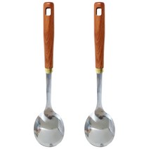 제니얼 프리미엄 바움 스푼, 갈색, 2개
