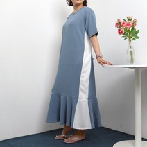 후니네 발리에 임산부 롱 원피스