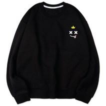 벤힛 엑스킹 세미 오버핏 특양면 빅사이즈 맨투맨