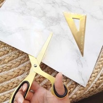 오리엔탈무드 대리석 타일 시트지, 혼합색상