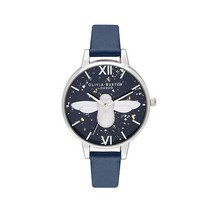 올리비아버튼 여성용 가죽시계 셀레셜 34mm OB16GD04