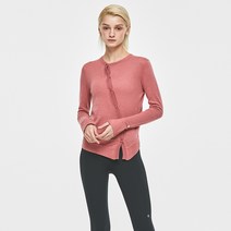 뮬라웨어 여성용 유니크 코튼 블렌드 니트 가디건 MWSBCD101