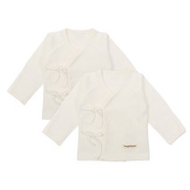 도담도담오가닉 유아용 배냇저고리 2p