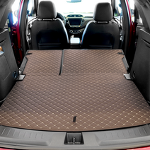 카프트 프리미엄 퀼팅 트렁크 매트, 브라운