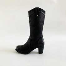인더슈 러프온 롱 부츠 7cm