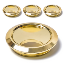 손잡이세상 알루미늄 전선 캡 골드 54mm, 4개