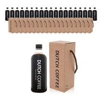 카페로메오 더치병 500ml + 인쇄용기 20p + 1병박스 20p, 1세트