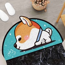 너만 기다려 까꿍 멍뭉 PVC 코일 발매트, 01