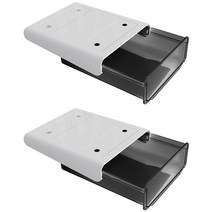 슬라이드 반투명 히든서랍 블랙 소형, 2개