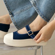 분홍코끼리 베어 골덴 통굽 메리제인 슈즈 5cm