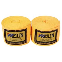 플레이플라이 복싱 핸드랩 양손 세트, 2 옐로우