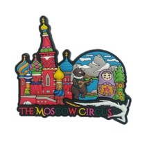 세계 여행 컬렉션 냉장고 자석, R18 러시아 모스크바 붉은광장