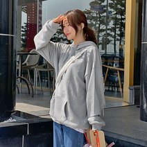 핫핑 여성용 달콤한휴식 긴팔 후드티