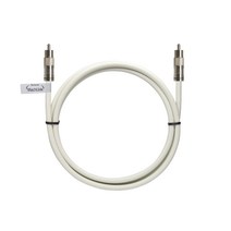 마하링크 디지털 오디오 RCA Coaxial 동축 케이블 화이트 2m, MLZ-WCX020