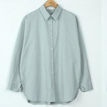 빼빼 여성용 카라넥오버핏 옆트임 코튼 남방