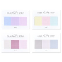 모노라이크 컬러팔레트 스티키 그리드 300 B 세트, 305, 306, 307, 308, 1세트