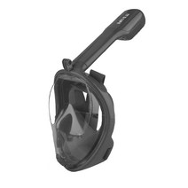 이츠라이프 풀페이스 스노쿨링 마스크 2세대, 블랙