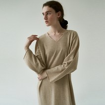 블랭크공삼 cashmere wholegarment dress
