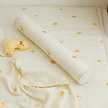 쉐베베 쉐덕이 자수 바디필로우 커버 솜포함, 아이보리