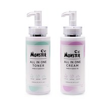 씨씨몬스터 올인원 토너 300ml + 크림 300ml 세트, 1세트