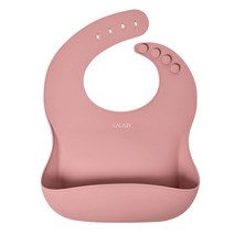 랄라비 실리콘 턱받이, 레드, 1개, 1개