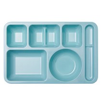 식판의고수 미니 한식 식판, 에메랄드 민트