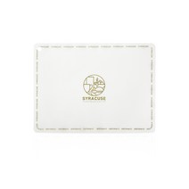 시라쿠스 사각 심벌 인덕션 보호매트 대 35 x 26 cm, 카키, 1개