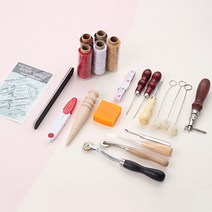 가죽공예 중급 도구 세트, 랜덤발송, 1세트