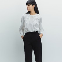 미쏘 라운드넥 블라우스