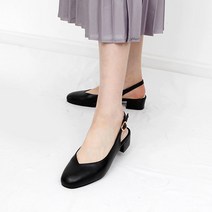 카멜리 아몬드토 파스텔 슬링백 3cm