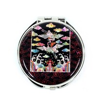 파앤카코리아 고급 자개 손거울, 흉배, 1개