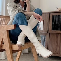 첫걸음 뮤트 웨스턴 롱부츠 5cm