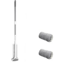 고쿠리 노터치 밀대걸레 320mm + 청소포 2p 세트, 1세트