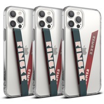 링케 휴대폰 밴드 스트랩 3p, 레터링 피코그 그린, 1세트