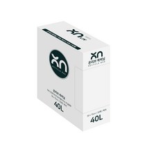온리브 쏙비닐 재활용 쓰레기봉투 백색 50p, 1개, 40L