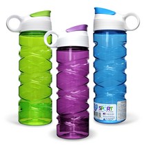애로우 스포츠물병 3종 세트, 그린, 블루, 퍼플, 500ml