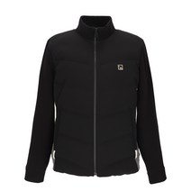 라이프로그 남성용 니트소매 하이브리드형 하이넥 점퍼 경량다운 MSLWLA67