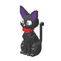 BABU BIG 검은고양이 대형 나노블럭 8806, 혼합색상