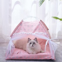 TCR 고양이 텐트 숨숨집, 핑크