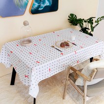 알럽홈 플라워 보헤미아 린넨 식탁보, TYPE 17, 130 x 240 cm