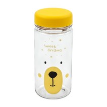 베어 에코젠 물병, 350ml, 옐로우