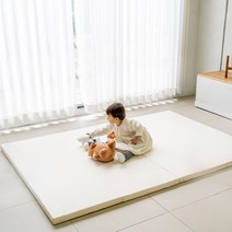 메이튼 베이비 향균 폴더매트, MILKY IVORY