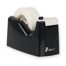 잘잘리오 미니 자동 안전 어린이 테이프 디스펜서 레인보우, 09 블랙, 1개