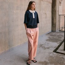콜라보토리여성용 2 Tuck Chino Pants BEAMA6008
