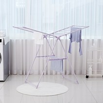 하우스레시피 바이홈 컬러 베이직 건조대 라벤더, 1개