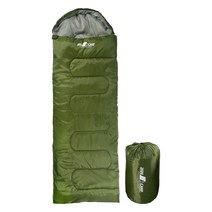 자니 침낭 950g, 카키, 1개